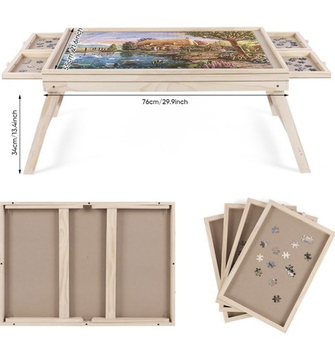 Wooden jigsaw puzzle - wooden, board
