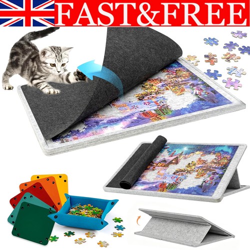 Tilting jigsaw puzzle board - tilting, w/