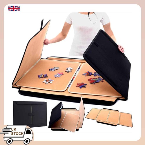 Foldable jigsaw puzzle board - foldable,