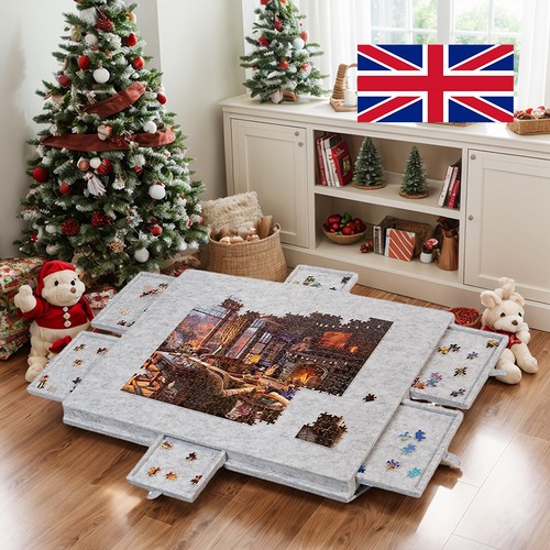 Tilting jigsaw puzzle board - tilting,