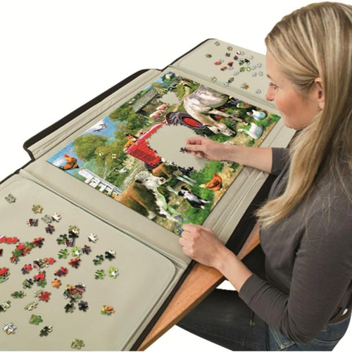 Portable jigsaw 1000 pieces - portable,