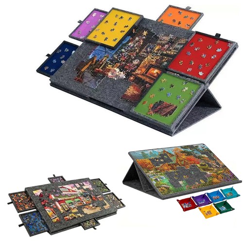 1000 piece puzzle board - piece, drawer