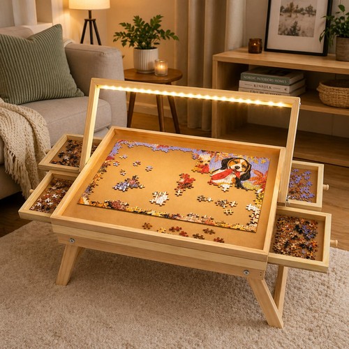 Led puzzle table - led, 1000pc