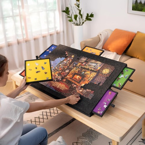 1000pcs puzzle board 6 - board, w/6