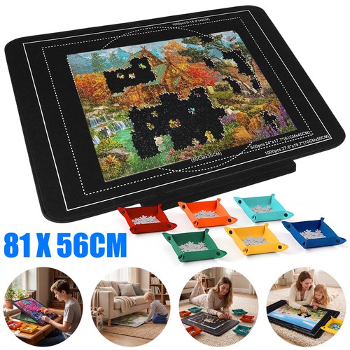 Puzzle board felt mat jigsaw - puzzle,
