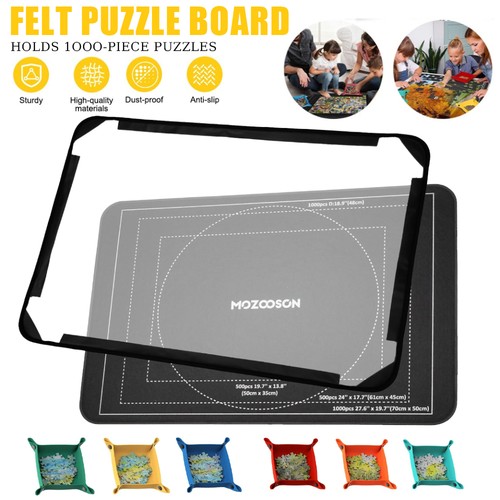1000 pieces felt puzzle - felt, board