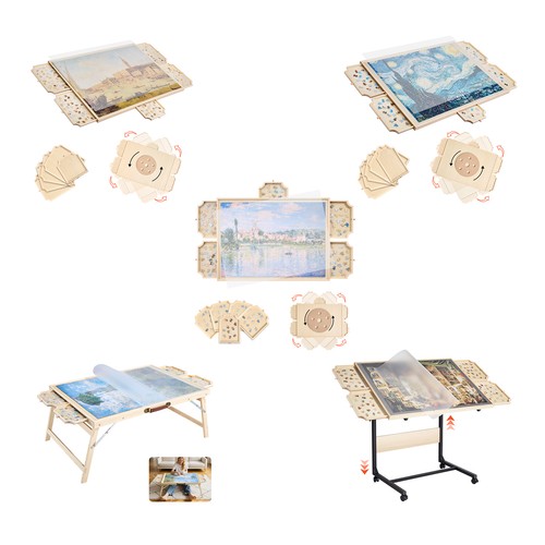 Uimoso wooden puzzle board - wooden,