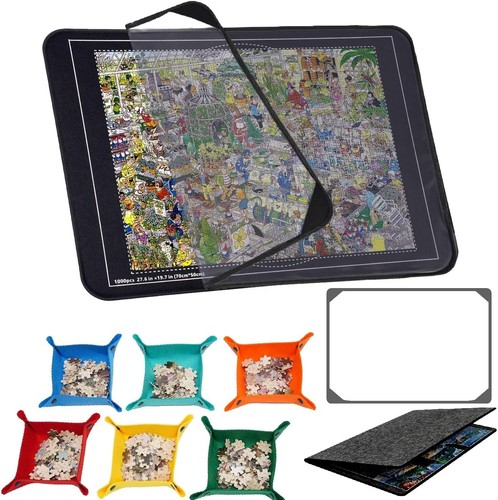 Felt jigsaw puzzle - puzzle, board